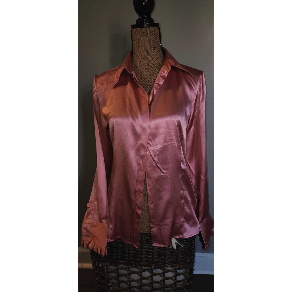 Baroque Button Down Blouse 